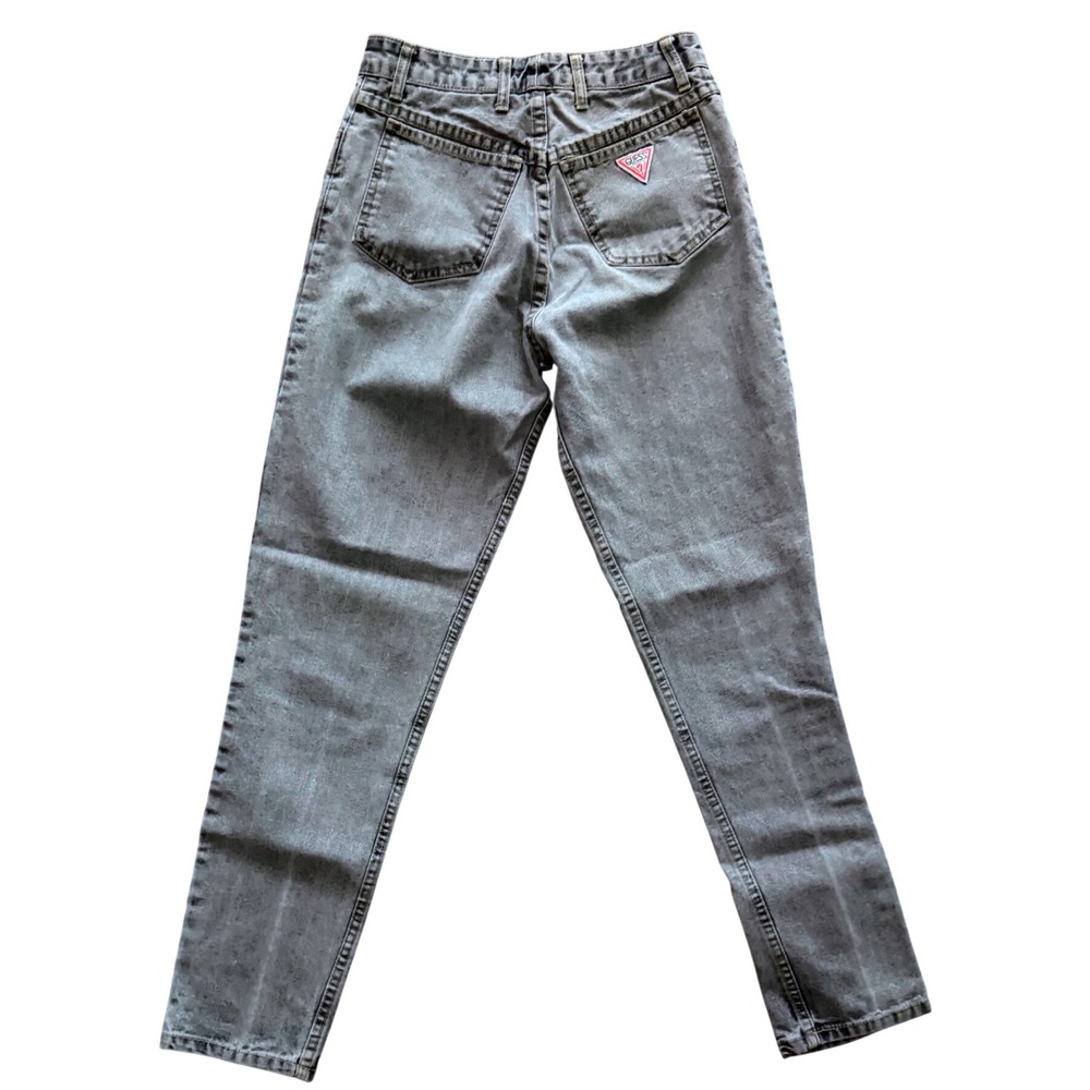 Vintage Guess Jeans High Waisted Tapered Acid Wash 80s Georges Marciano Size 30